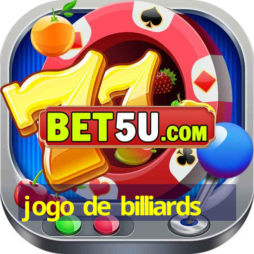 jogo de billiards